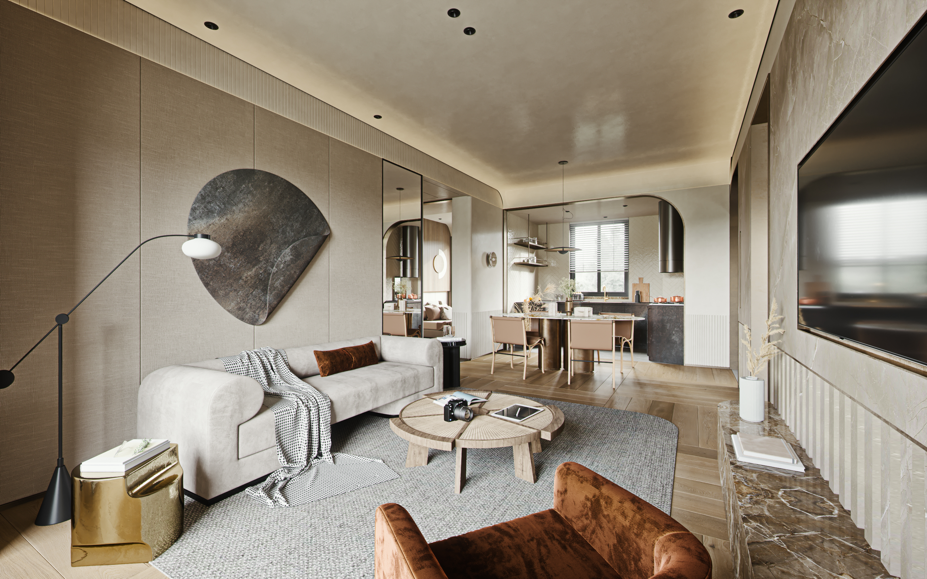 3D FS 新年渲染表现丨旮旯室内设计-8