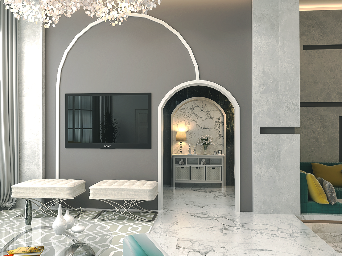 MAIN HALL & LIVING ROOM-14