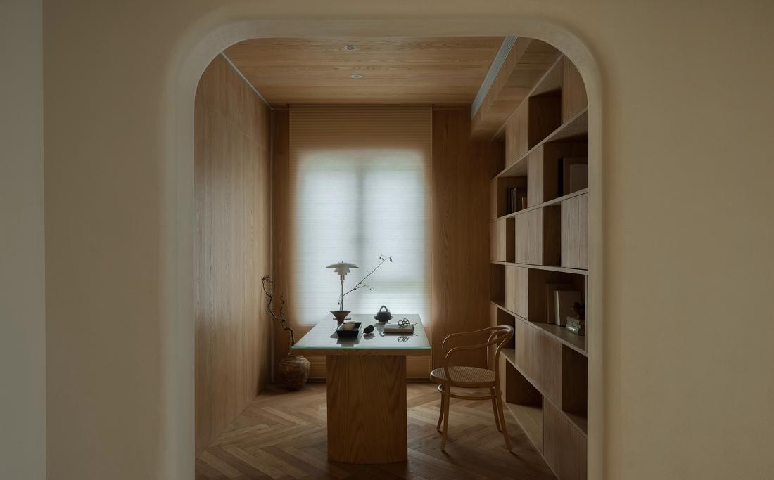 清羽设计丨平层丨松 间 月 影-51