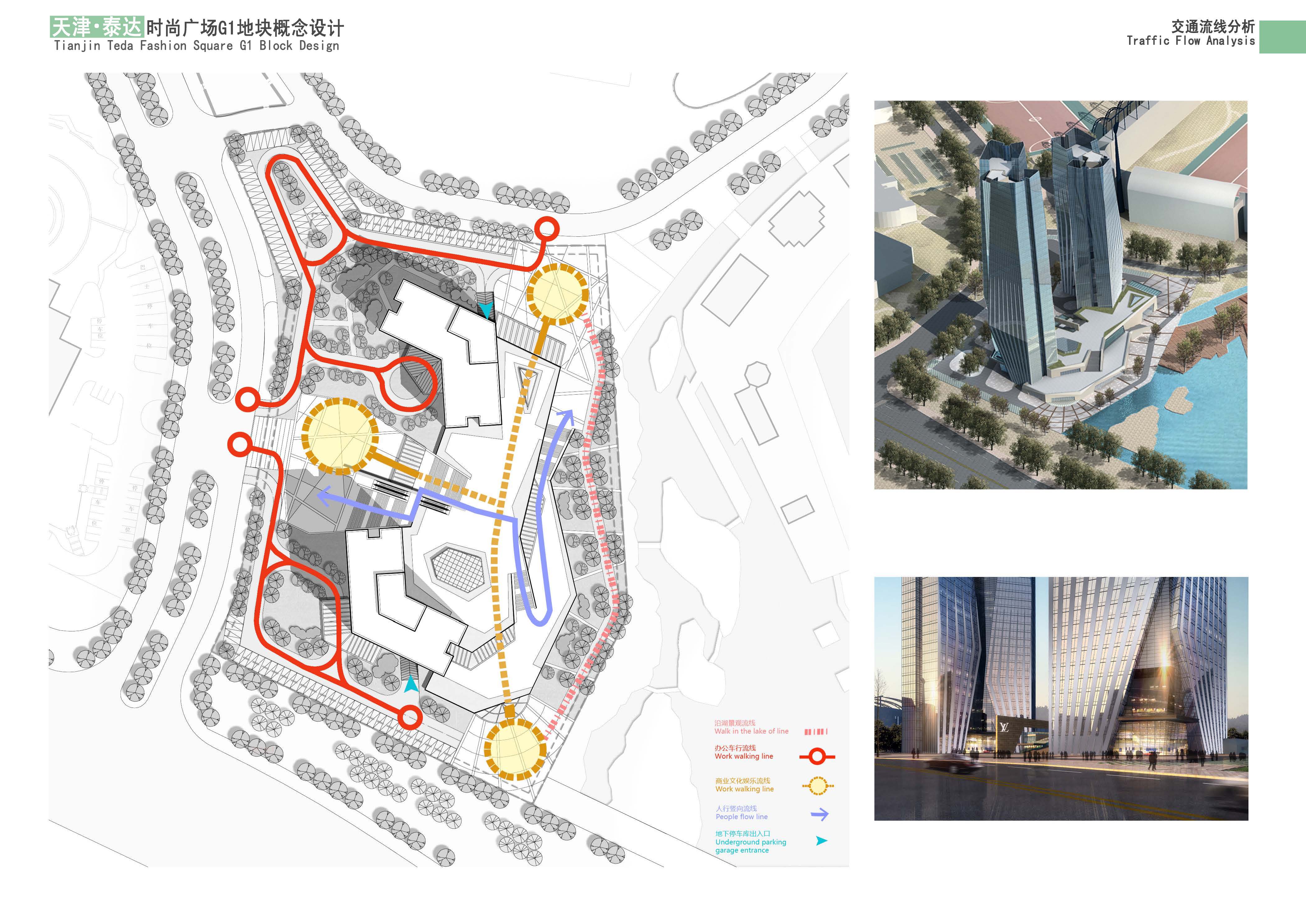 天津泰达时尚广场 D1 地块 | 澳大利亚道克设计方案解读-28