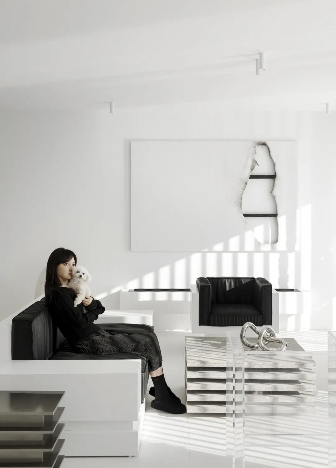 极简艺术感的家丨中国北京丨NOTHING DESIGN-66