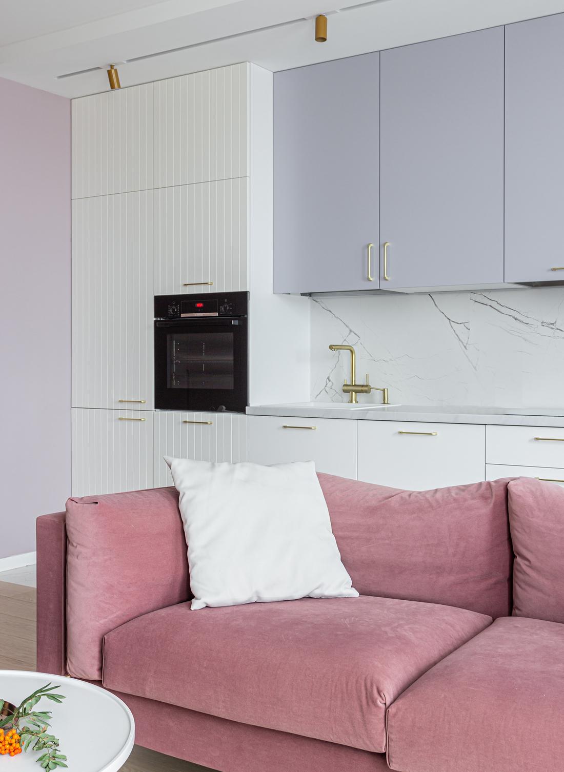 50平米粉红色她与宠物猫的家-8