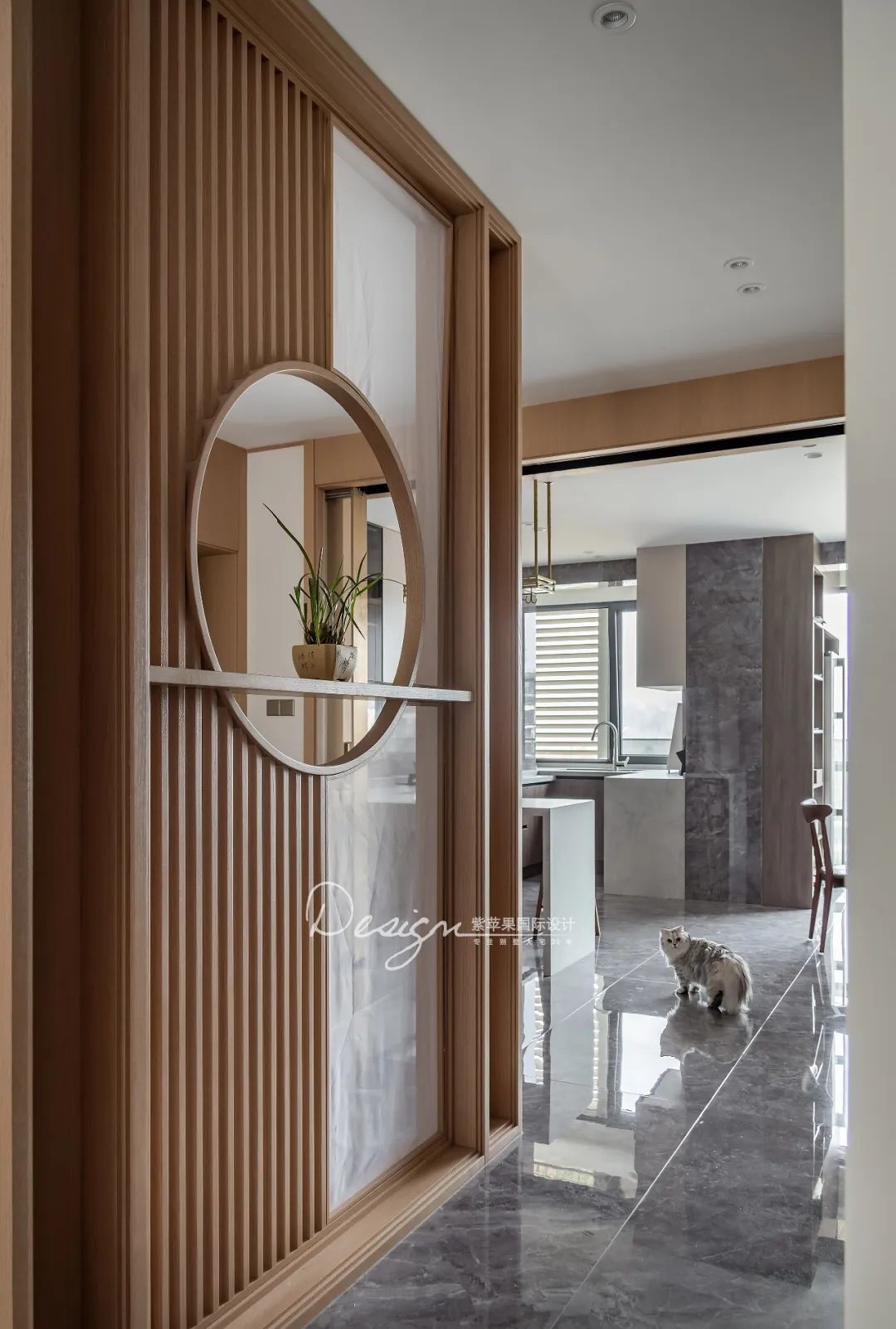 琴韵新中式,雅致福宅的设计魅力丨紫苹果装饰集团-17