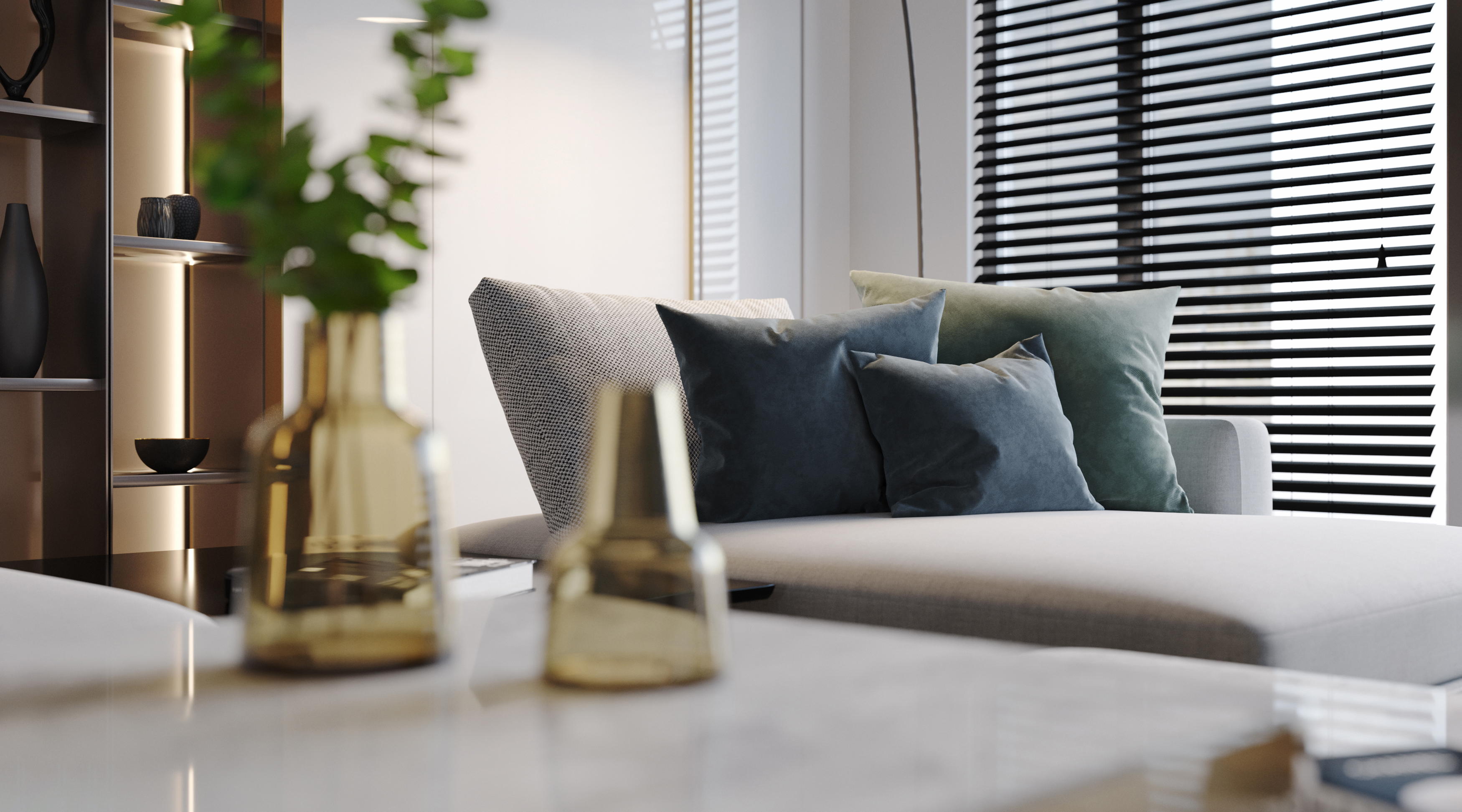 广州增城峰尚九里大平层别墅 | 自然美学与空间流动的完美融合-11