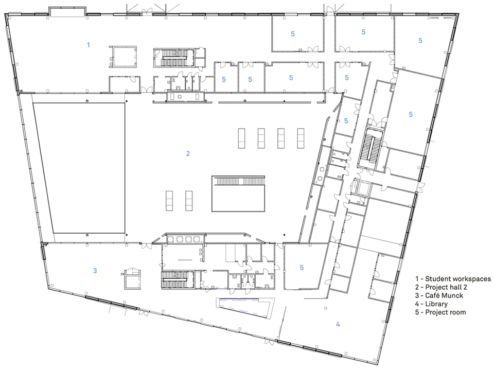 卑尔根美术、音乐和设计学院,挪威 / Snøhetta-88