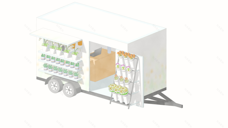 Florería móvil 花店设计-1