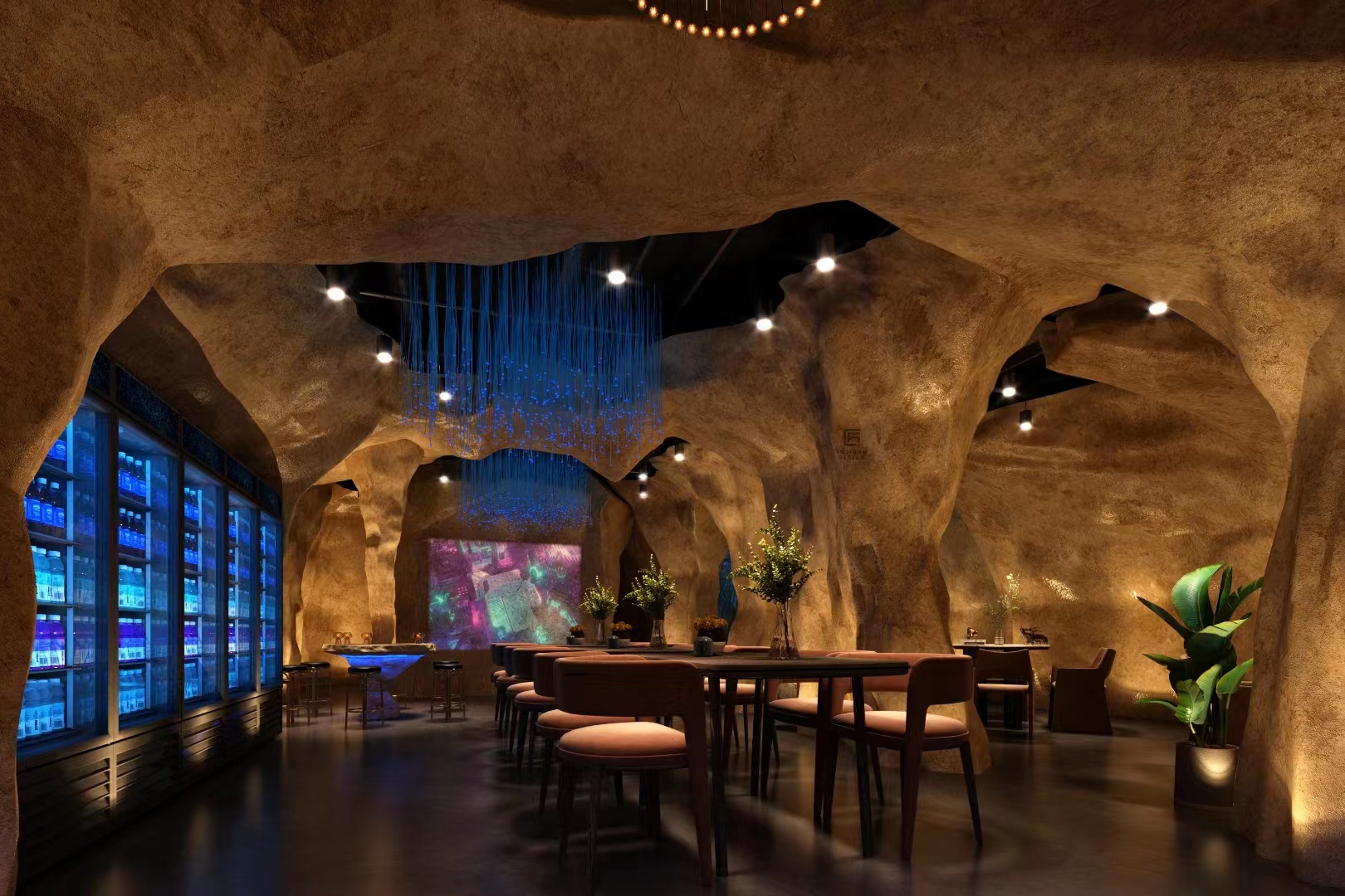 餐厅|设计美学与大自然的绝妙结合-3