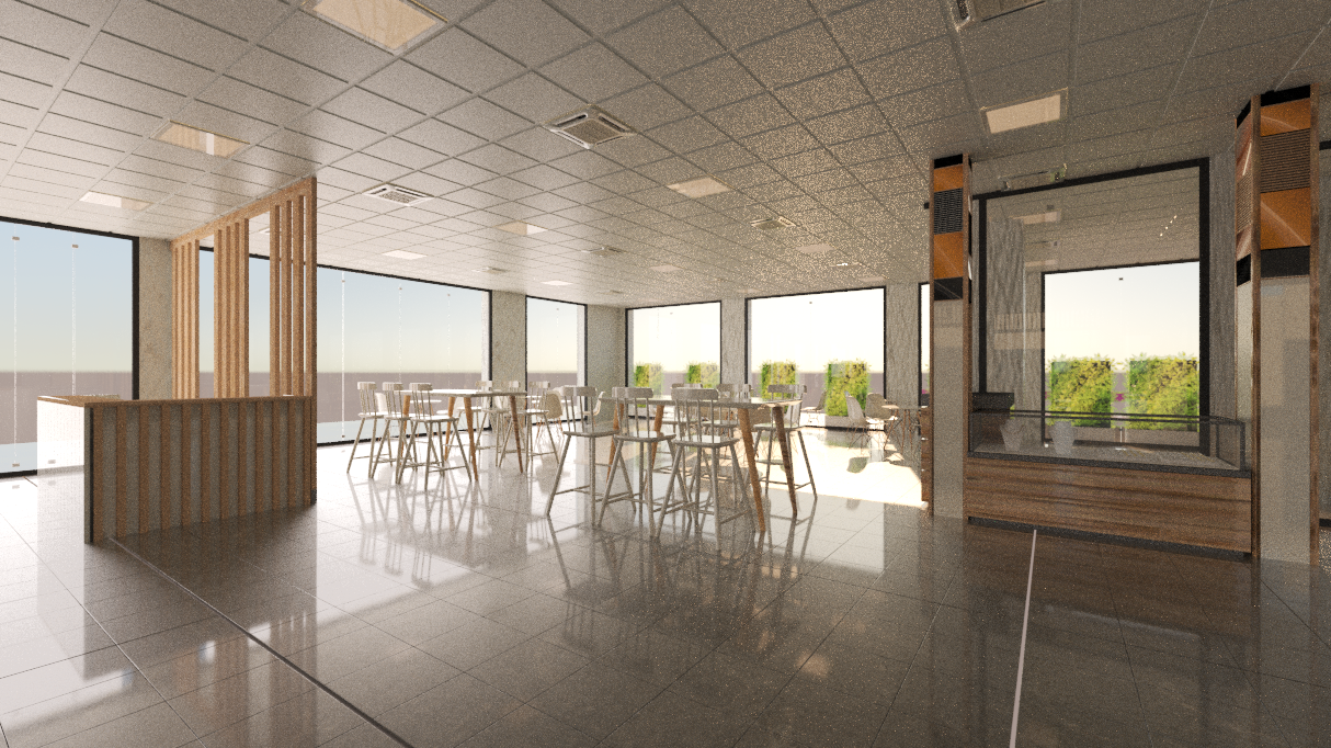 加油站的美食广场和商店设计 · 突尼斯-14