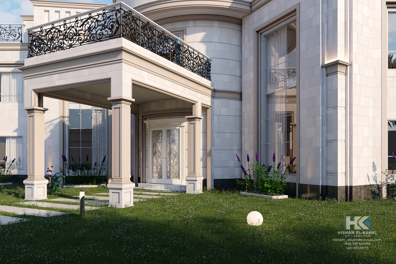 经典别墅外观设计-2