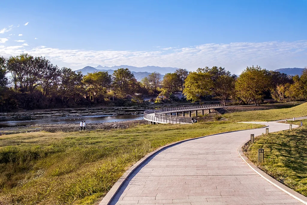 福建武夷山市水美城市景观-12