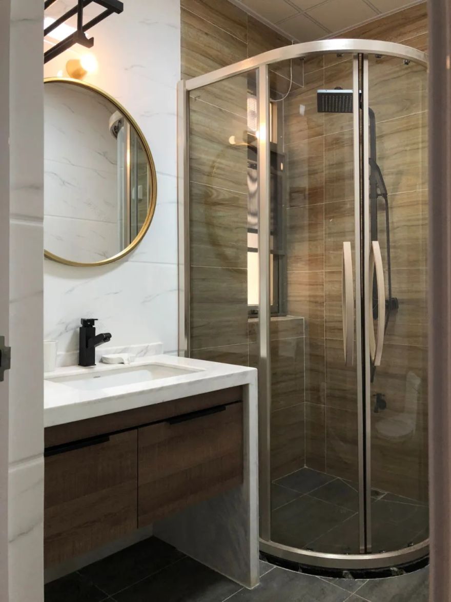 《风情墨尔本》 | 黑灰白木,金色点缀,展现空间层次与质感-26