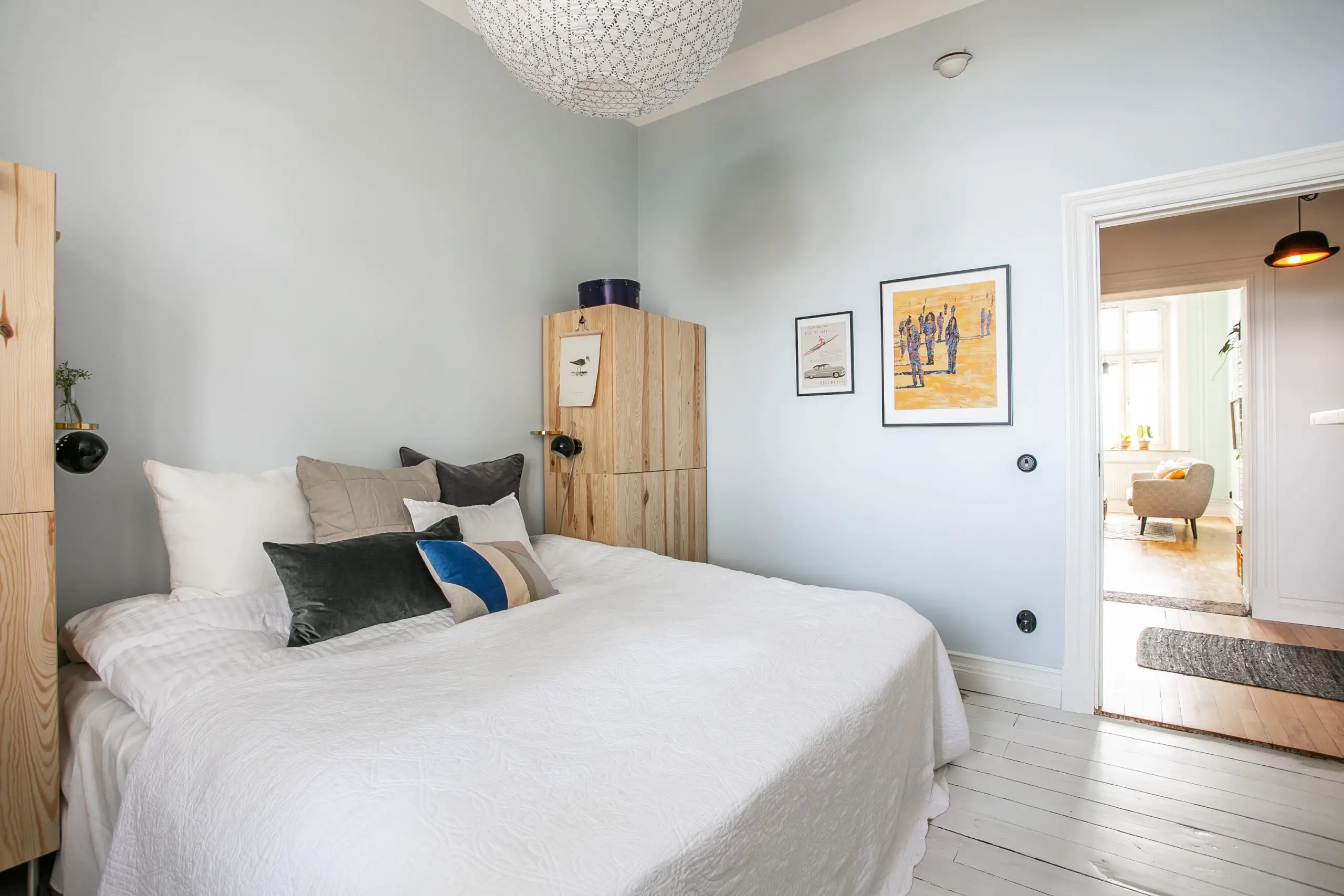 瑞典公寓的南欧风情设计-17