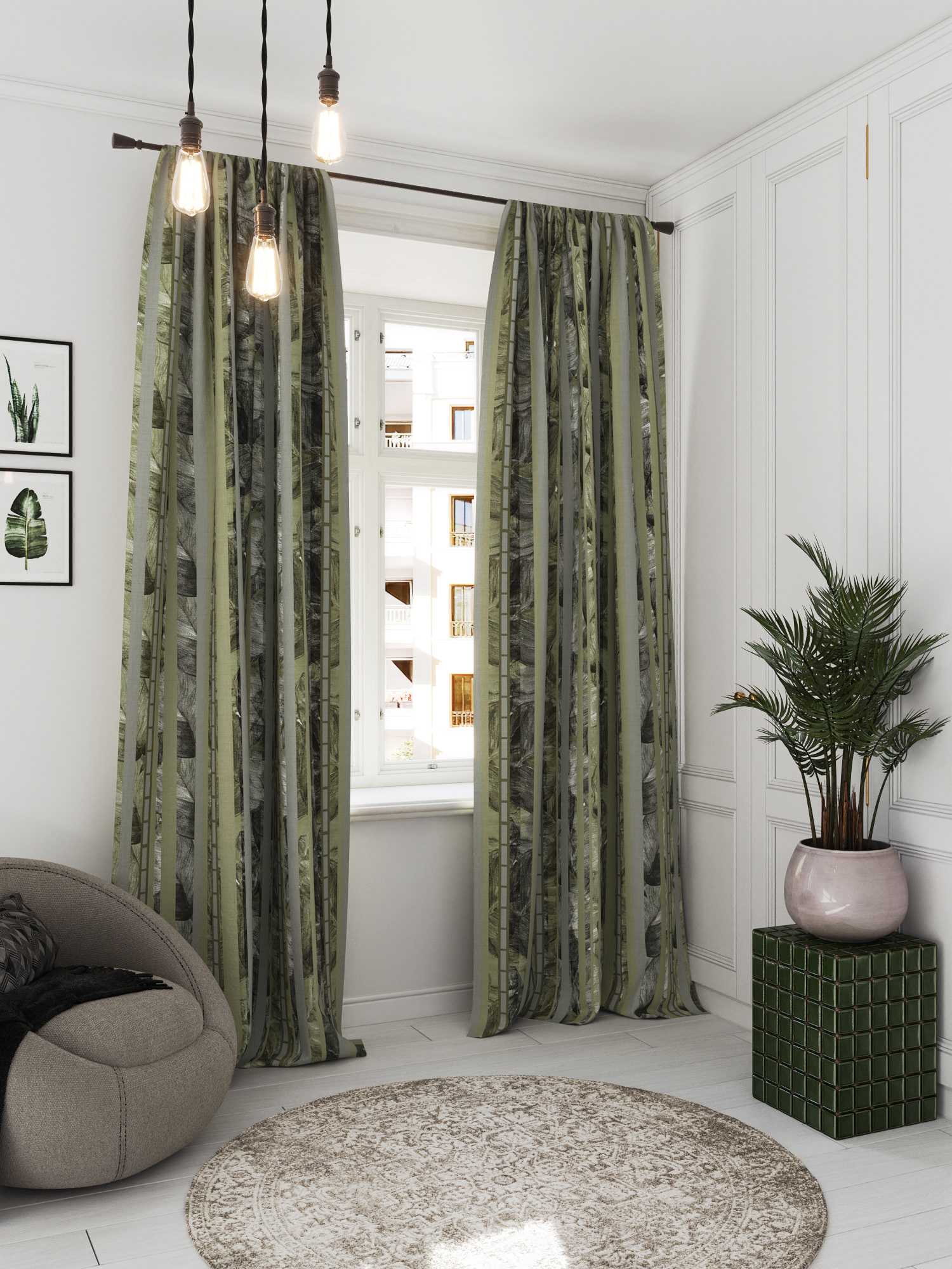 Curtains- Moire collection--1