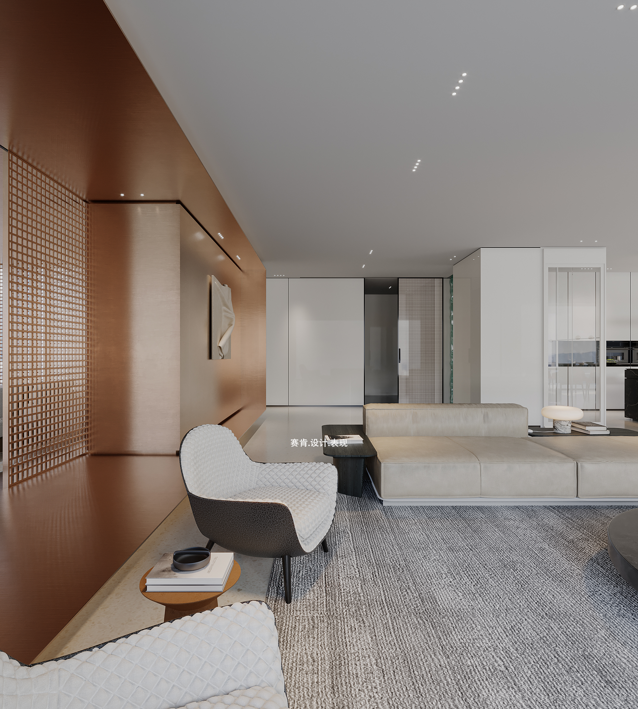 顶层公寓楼设计表现①-8