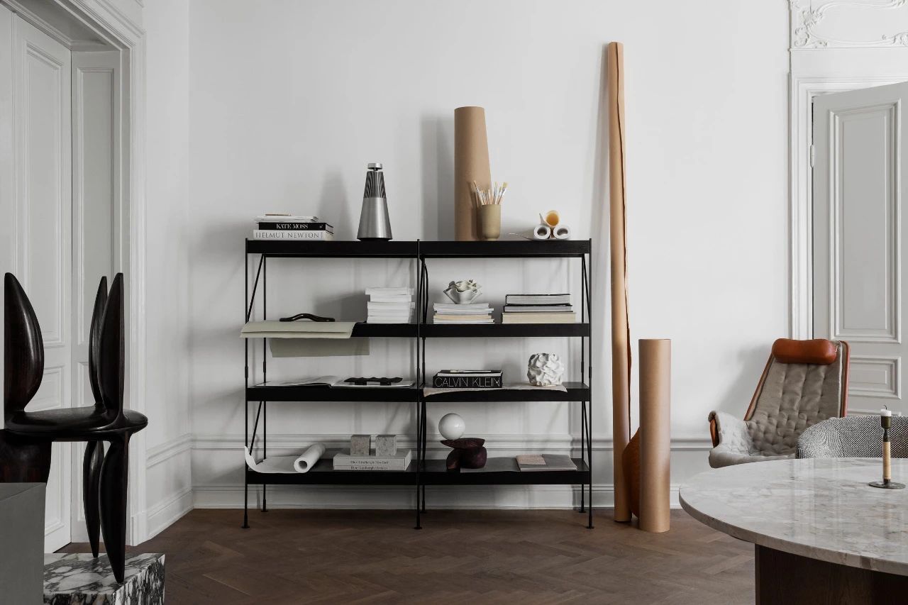 斯德哥尔摩市中心雕塑家公寓 | 原始与精致的艺术空间-13