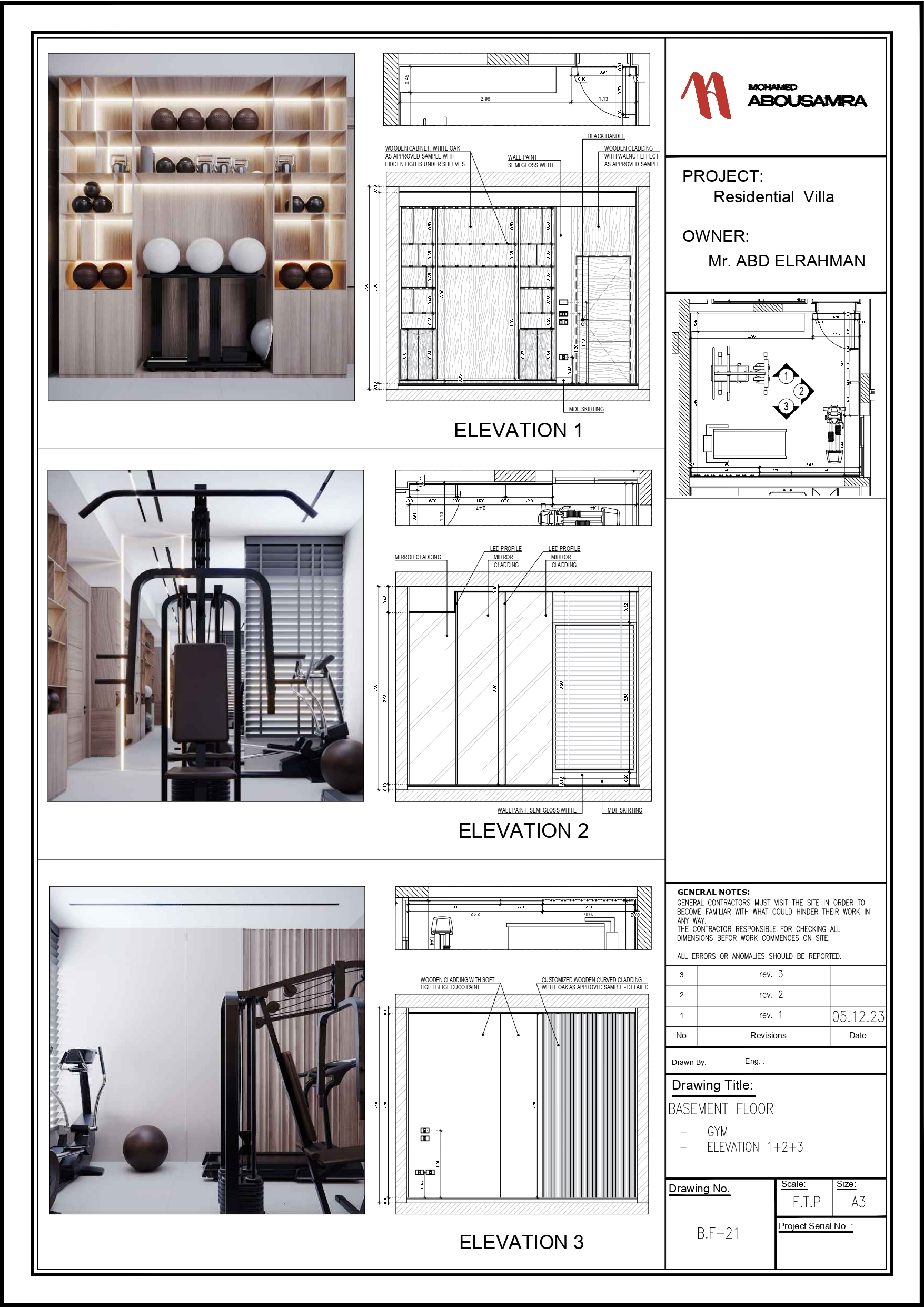 Private Villa in KSA, Basement Floor-22
