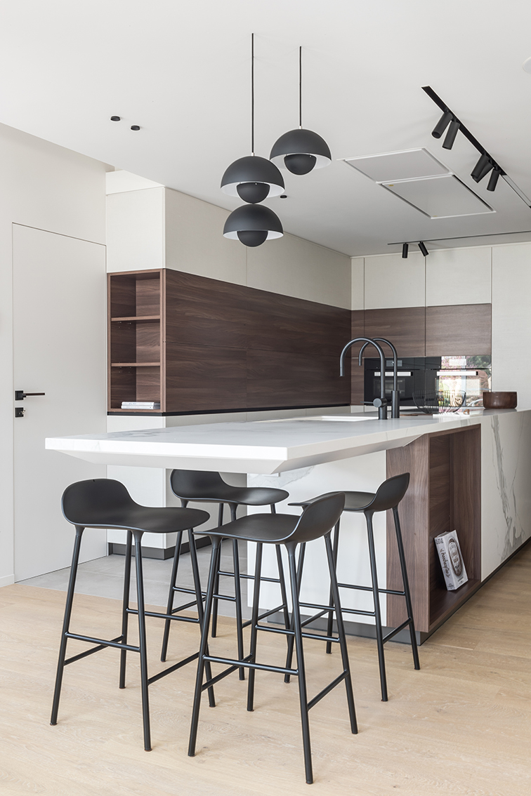 豪华厨房整体翻新项目丨室内建筑师Alexander Hugelier-19