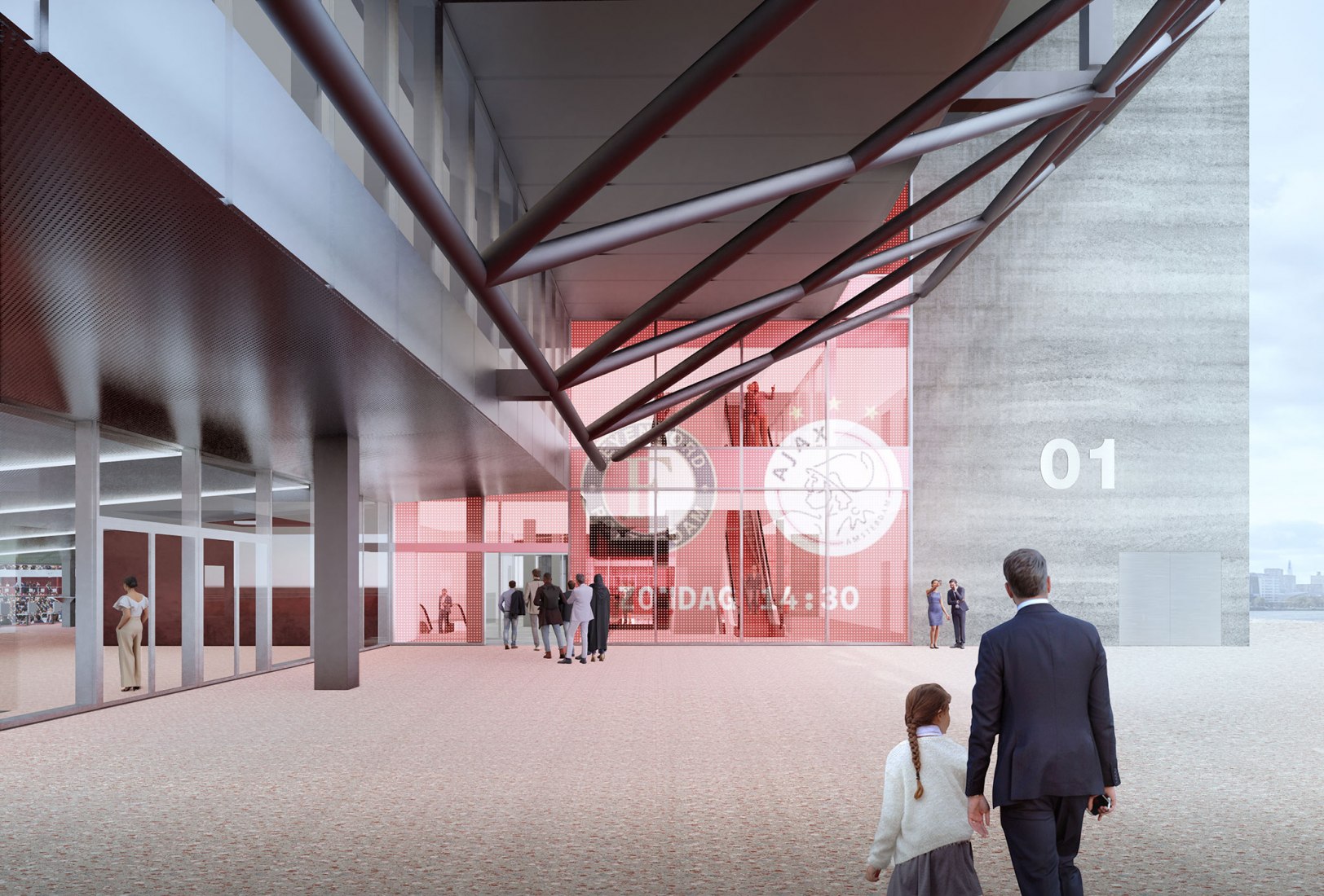 费耶诺德新足球场丨荷兰鹿特丹丨OMA,LOLA Landscape Architects-49