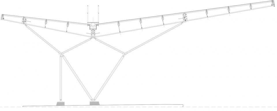 森林边缘的体育场馆 | Philippe Mahut 体育场看台-34