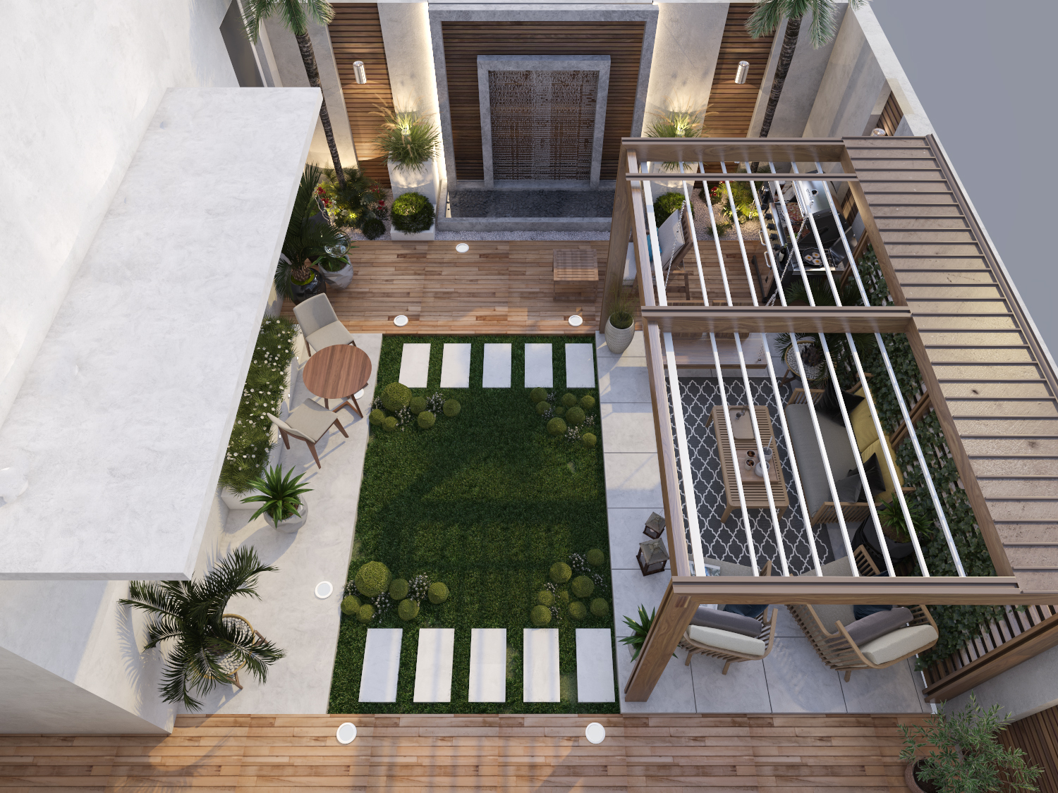 small garden in KSA-8