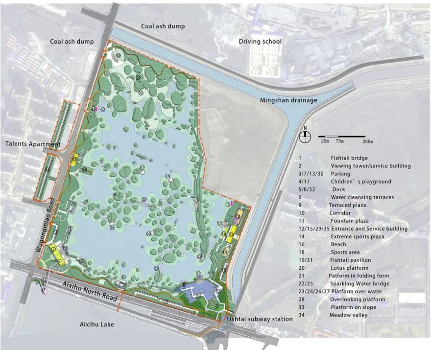 南昌鱼尾洲公园丨中国南昌丨土人设计-73