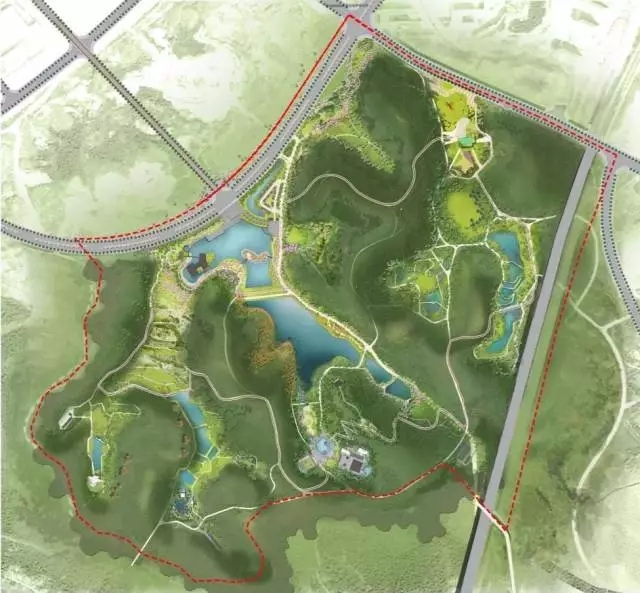 长沙雨花健康小镇清泉公园景观规划丨奥雅设计-44