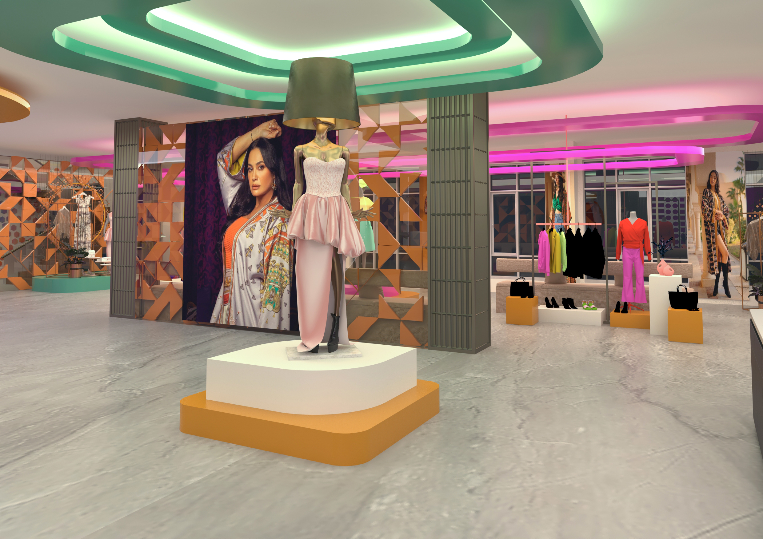 “SECOND CHANCE”女性时尚本地品牌公司办公空间室内设计-8