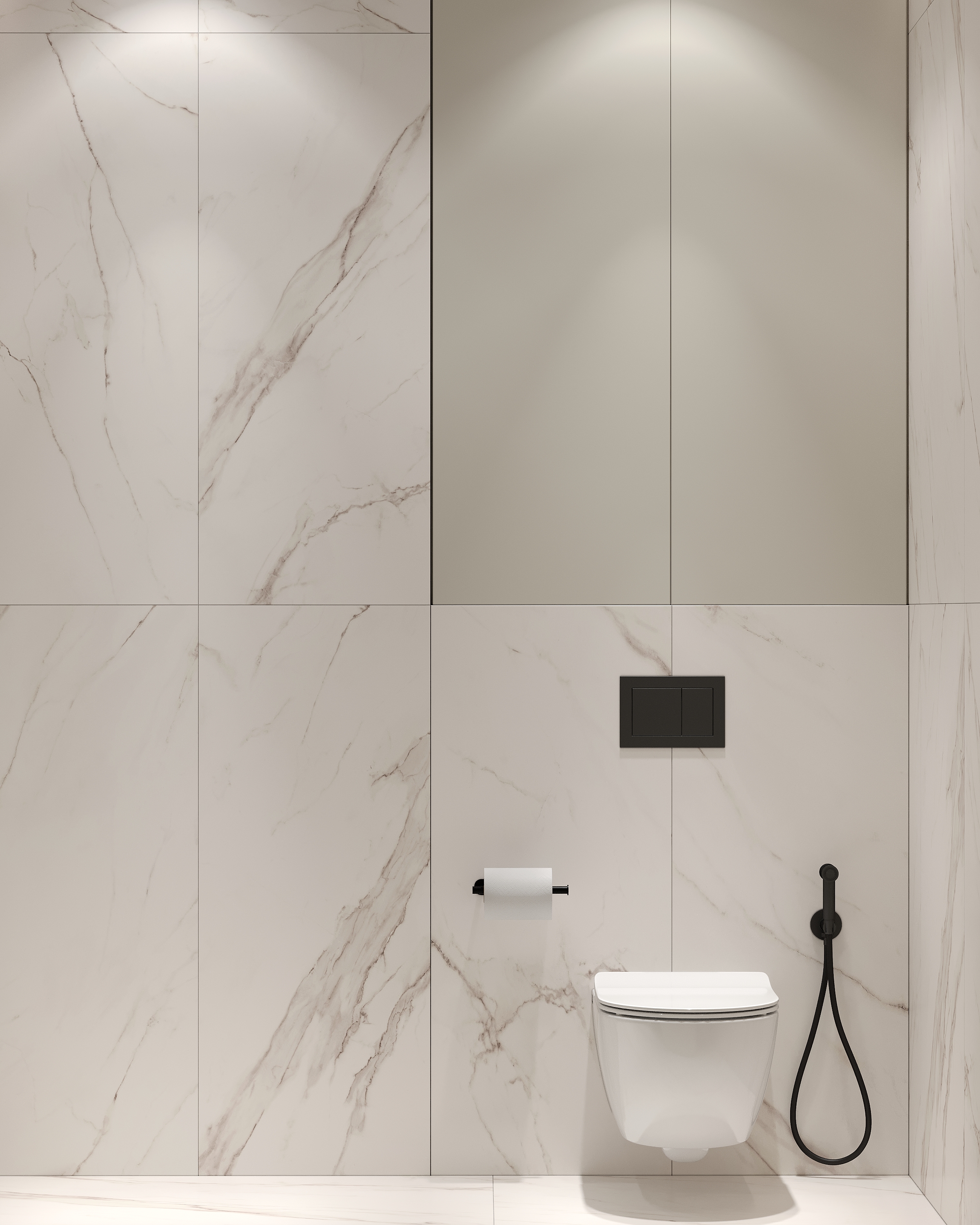 Modern apartment with a terracotta accent-20