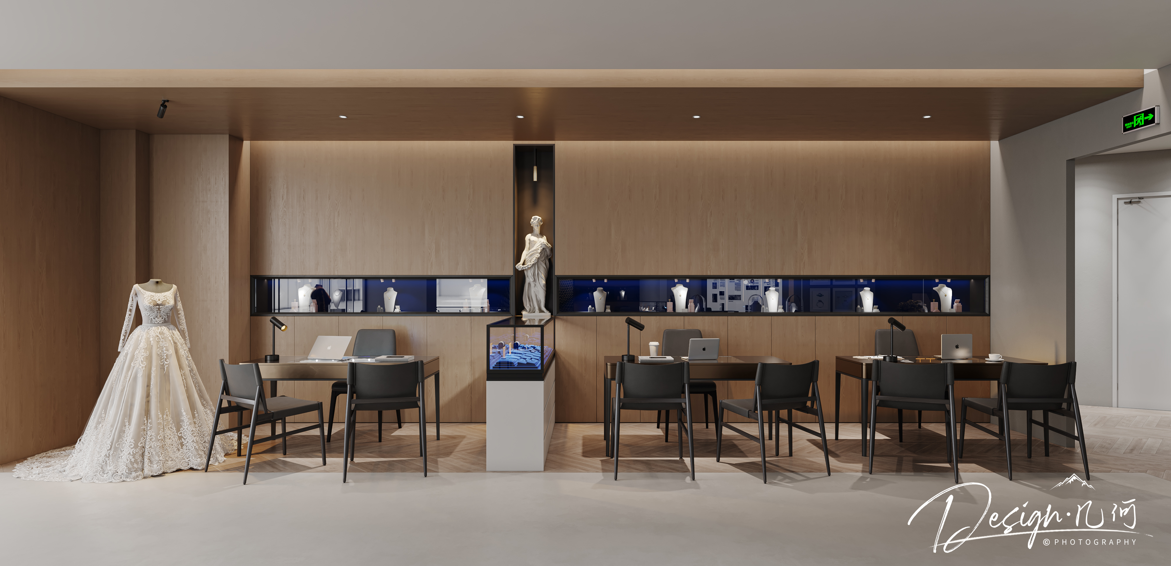 几何空间视觉表现 | MEmory婚戒定制珠宝店-4