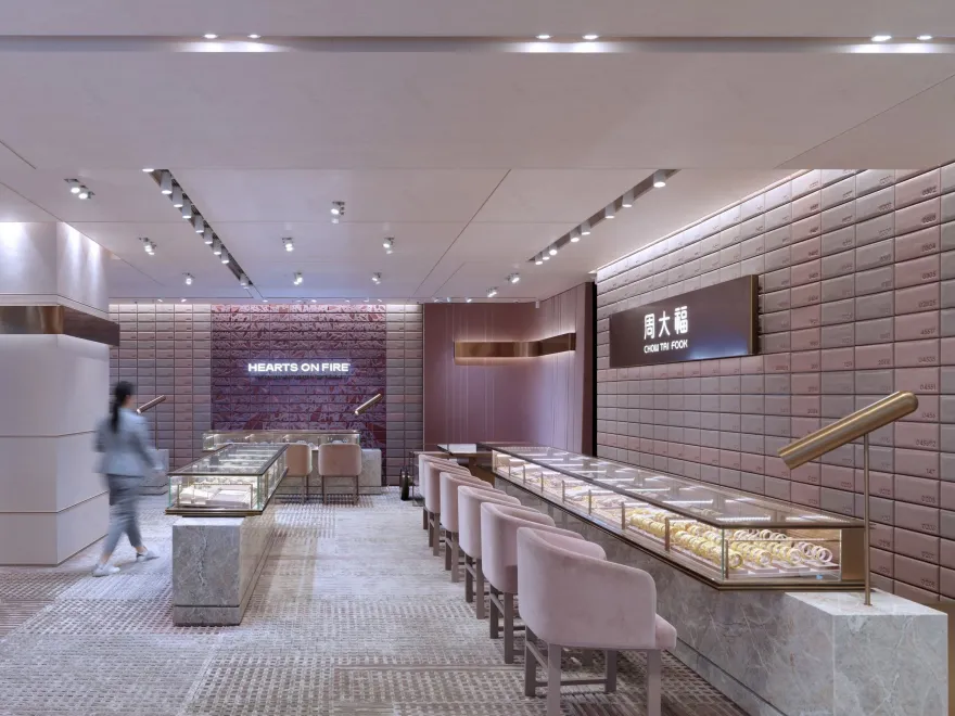 银行保险箱的浪漫演绎——香港 Festival Walk CTF 体验店设计-9