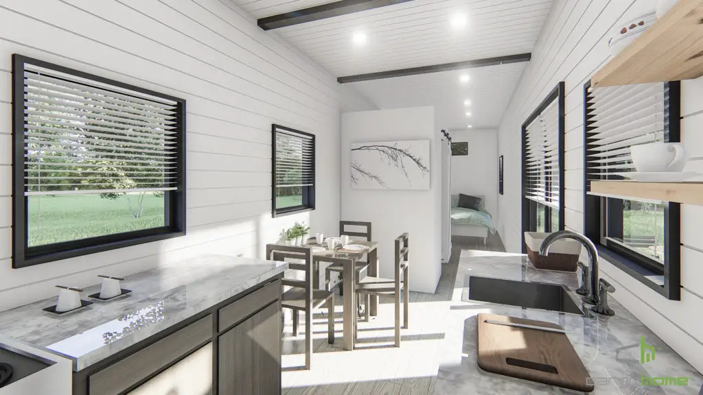 德克萨斯州 Waco 的 27m²集装箱别墅，尽享阳光与温暖-21