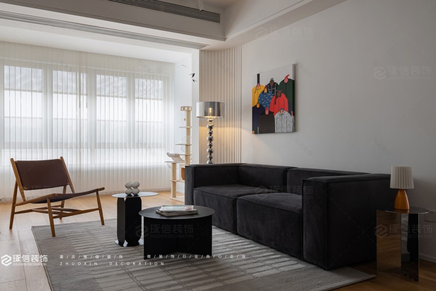 现代混搭家丨琢信装饰-3
