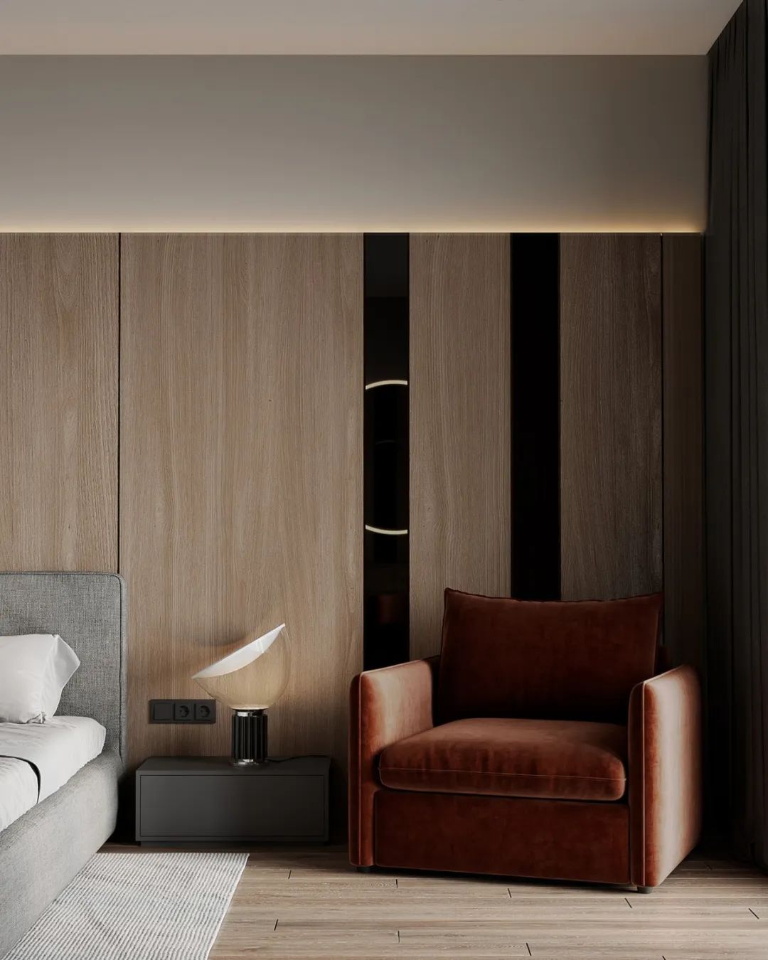 川谷堂现代简约风小宅丨Alexander Bocharov-56