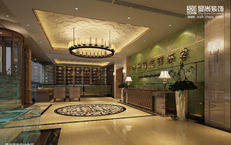 现代新古典奢华海鲜酒楼，品味华丽新风尚-2