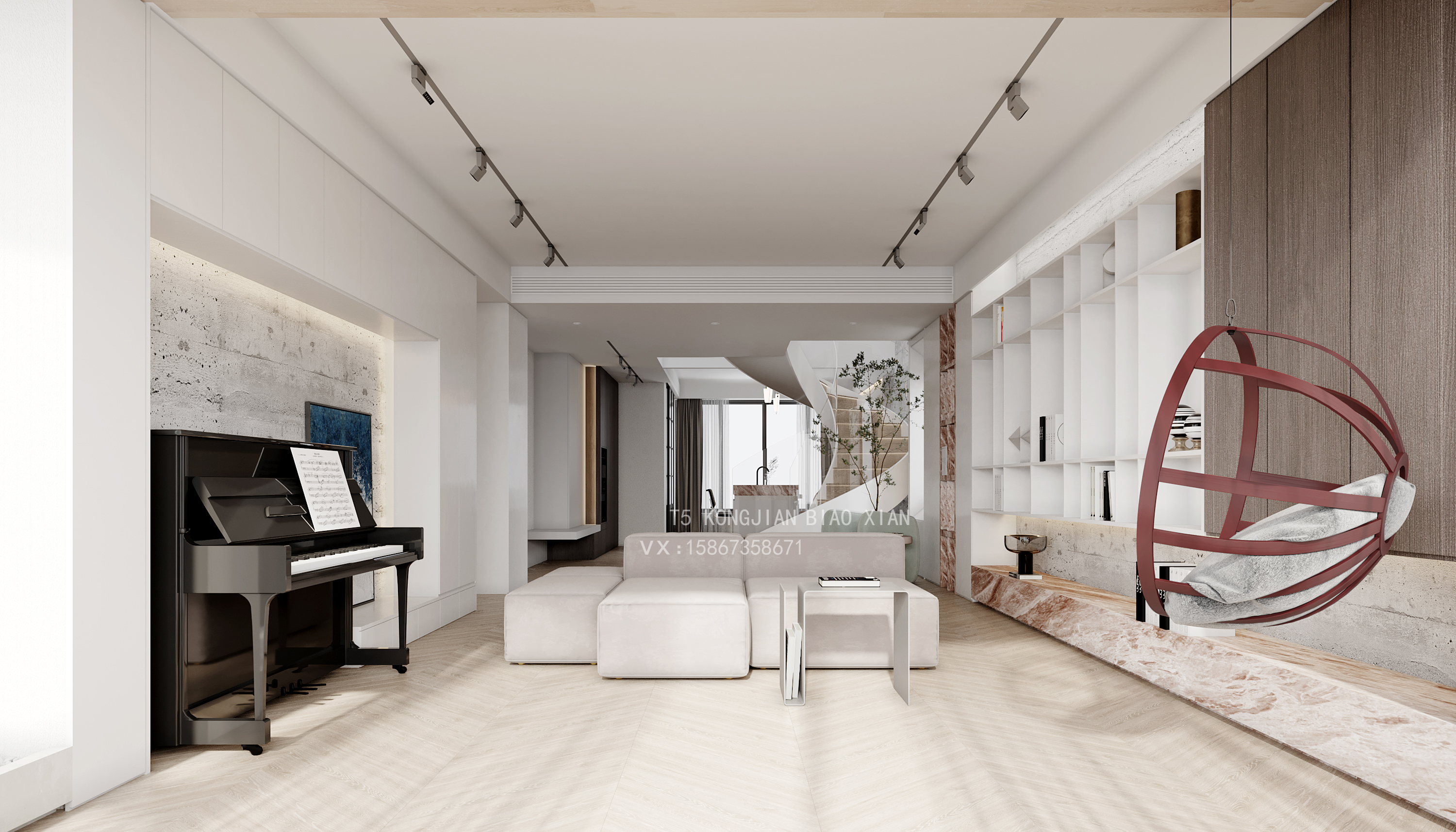 北京某知名设计师打造现代简约家居空间-3