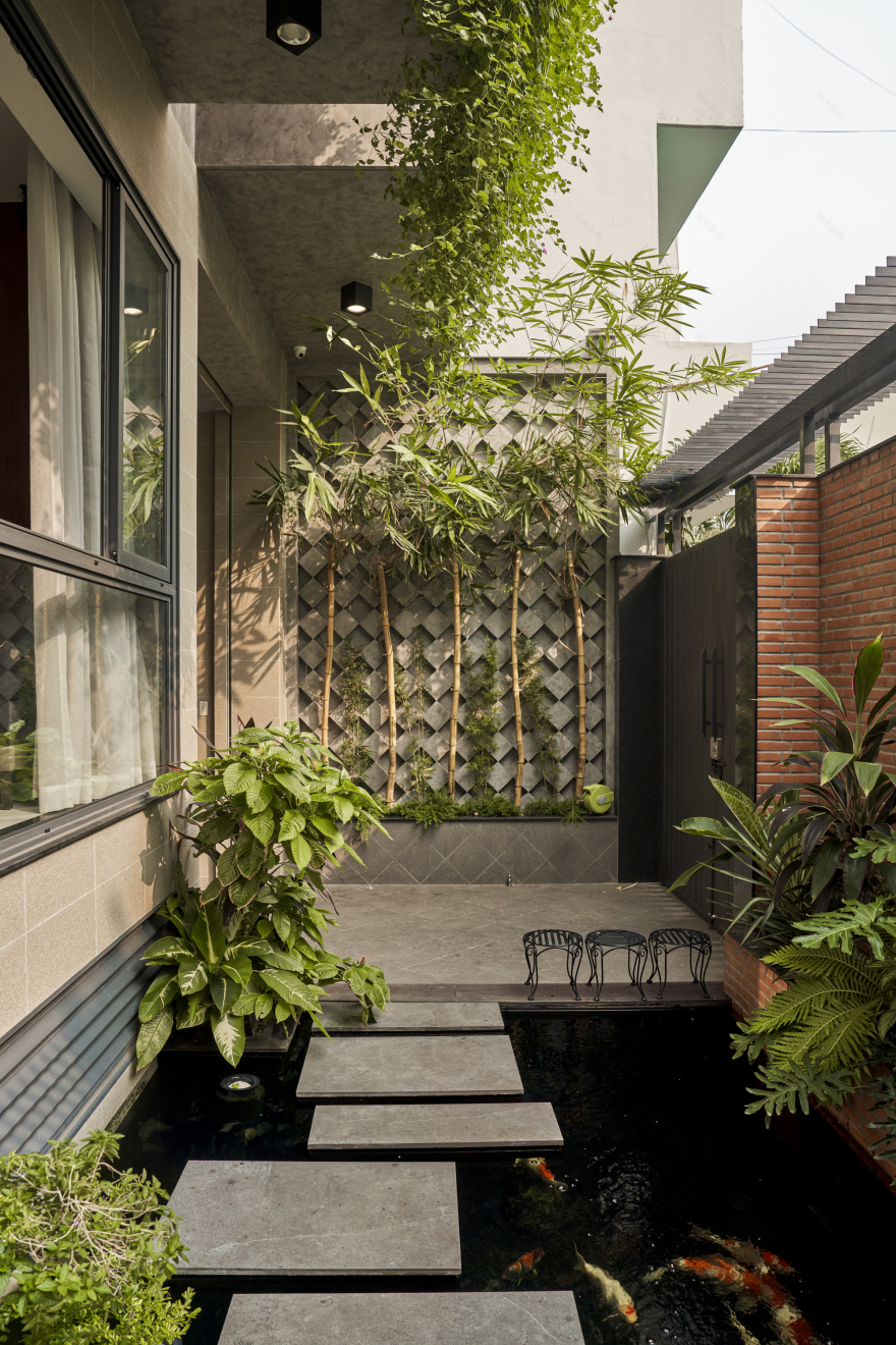 别墅庭院丨越南胡志明市丨Cát Môc Group-28