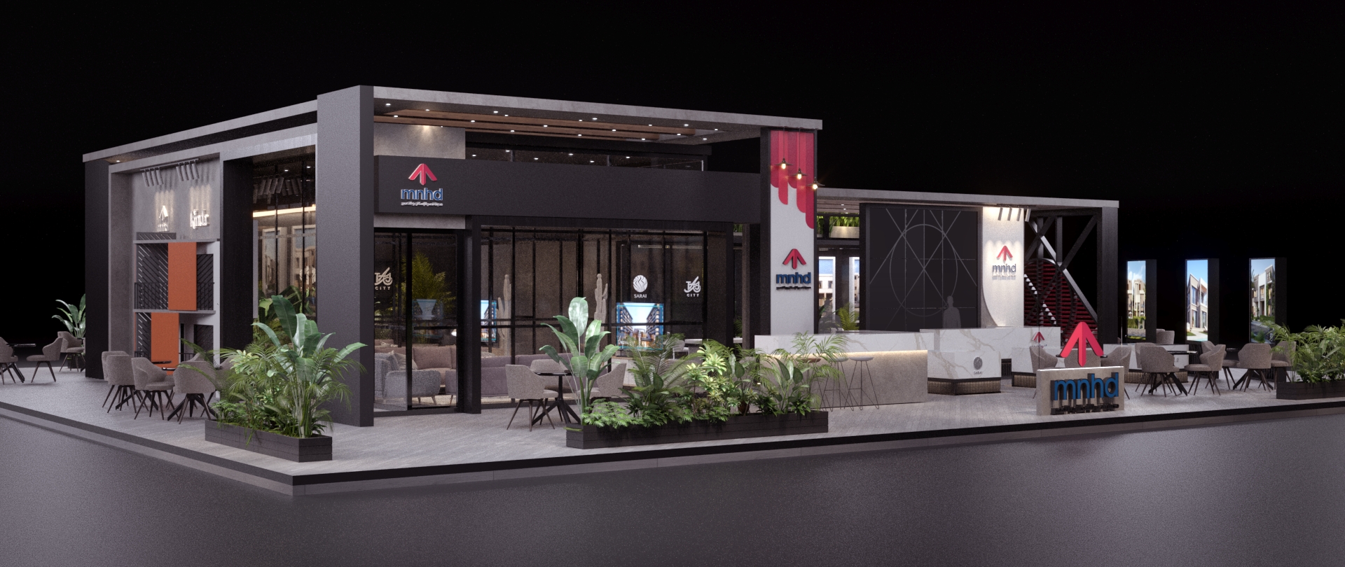 MNHD 展位城市景观 2022丨Outperks Studio.-32