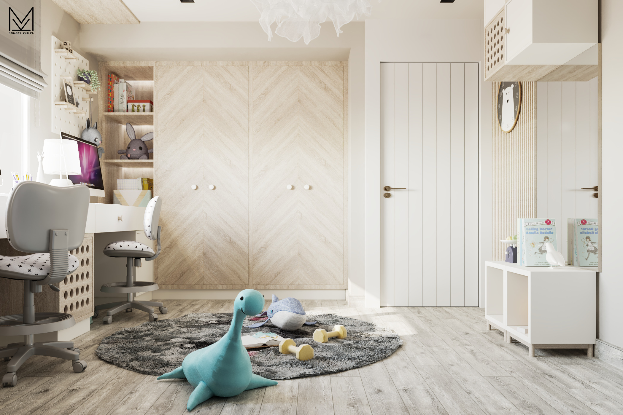 儿童卧室丨埃及丨Mohamed Khaled designs  MKD-9
