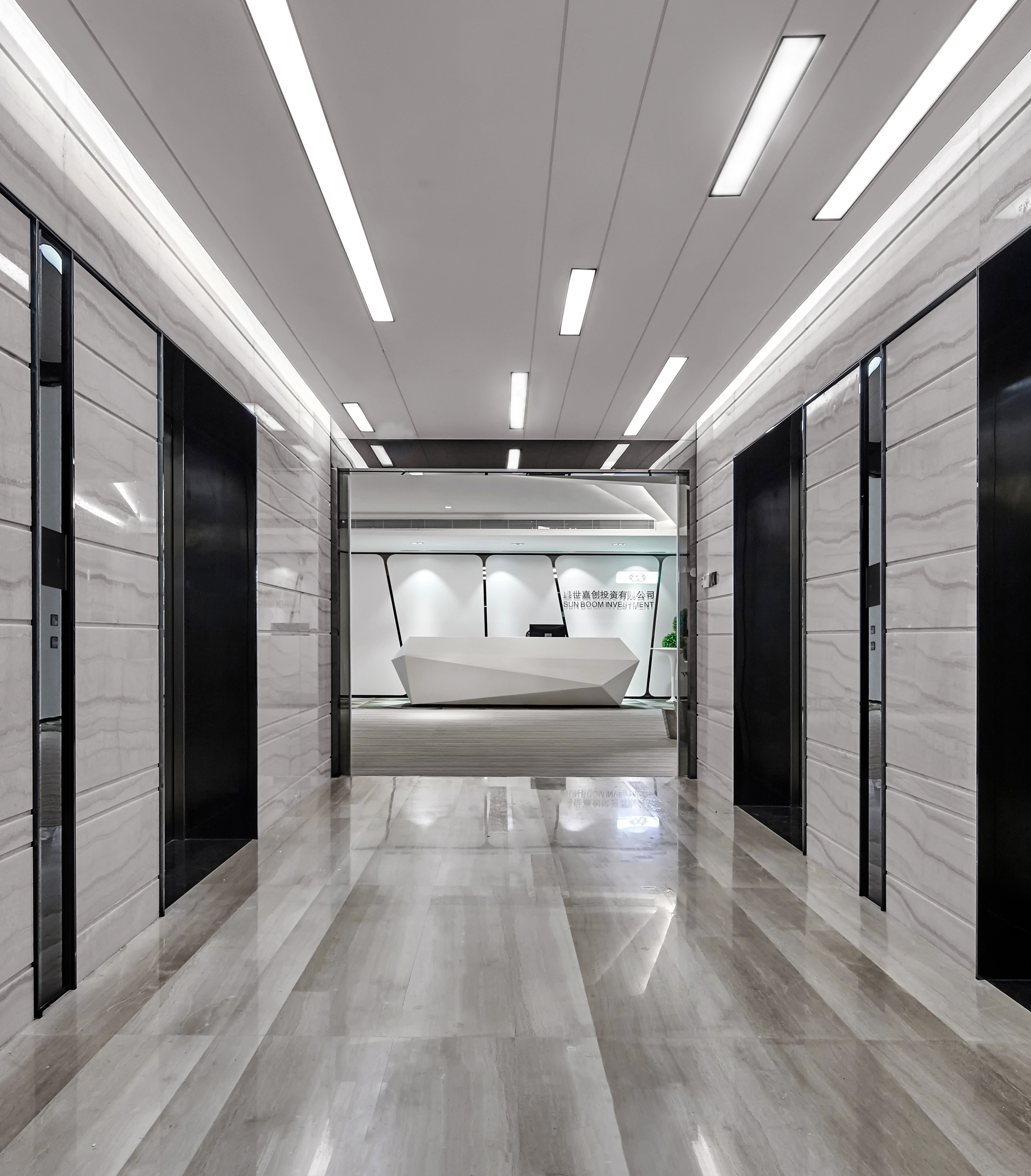 创域新作 | 简逸灵动之美——深圳国际商会大厦办公空间-5