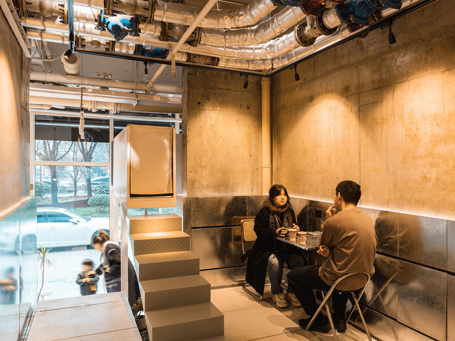 西安Second half咖啡店丨中国西安丨耕井伫建筑工作室-3