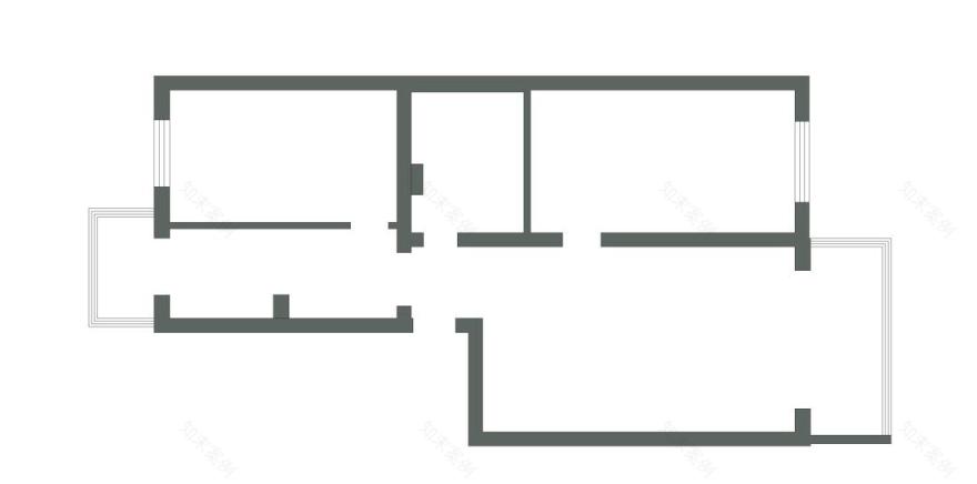 自然温暖!102㎡现代风格老房改造-8