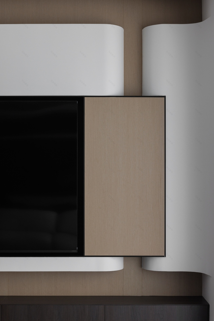 《谧径漫步》成都 137㎡现代极简设计丨中国成都丨宏福樘设计-14