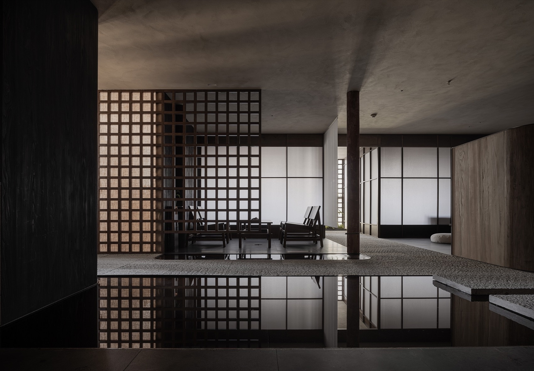 内观山河·岚洱茶事丨中国西安丨仝屿建筑空间设计-30