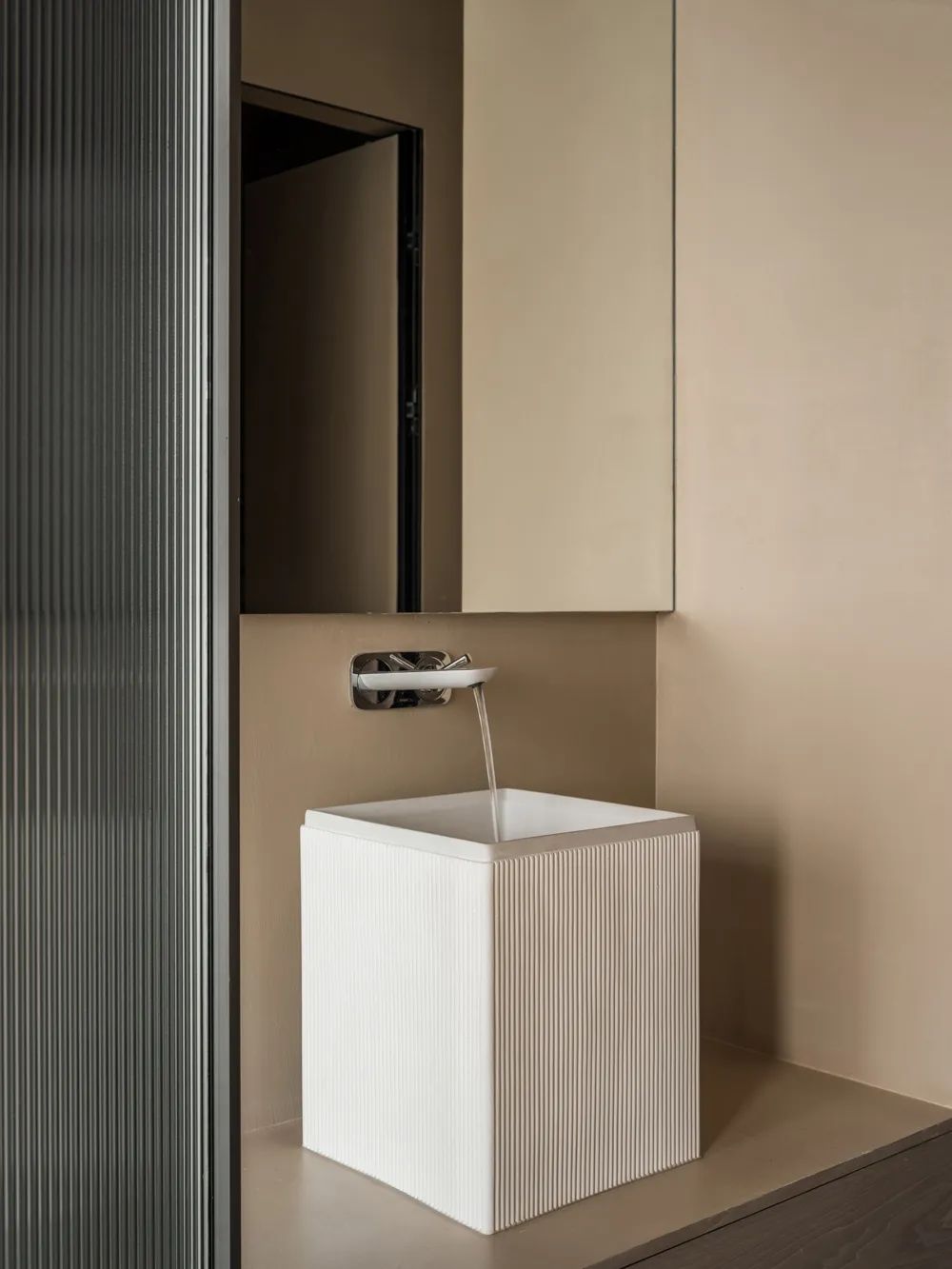 260㎡大平层，颠覆奢华，暖调极简 | 赫设计-66