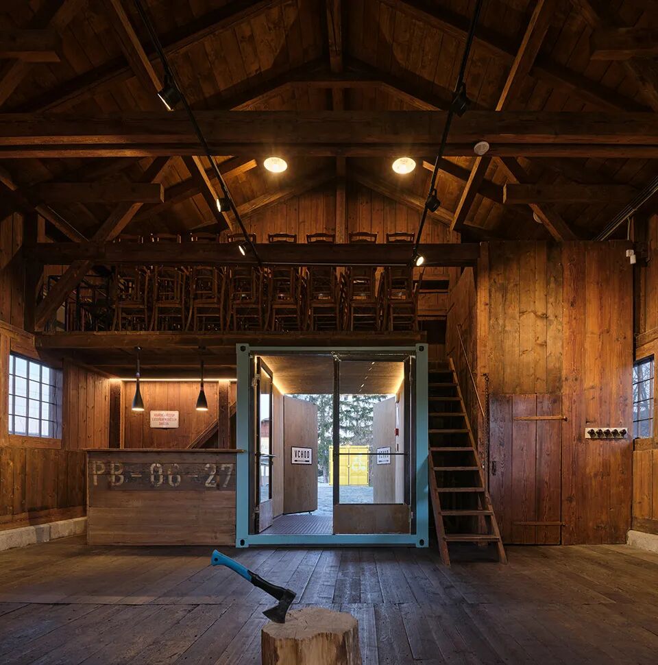 捷克Drevak旧转运站改造-35