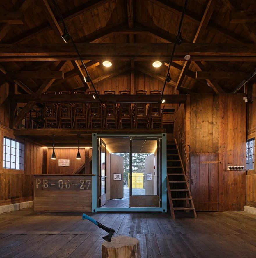 捷克Drevak旧转运站改造-35