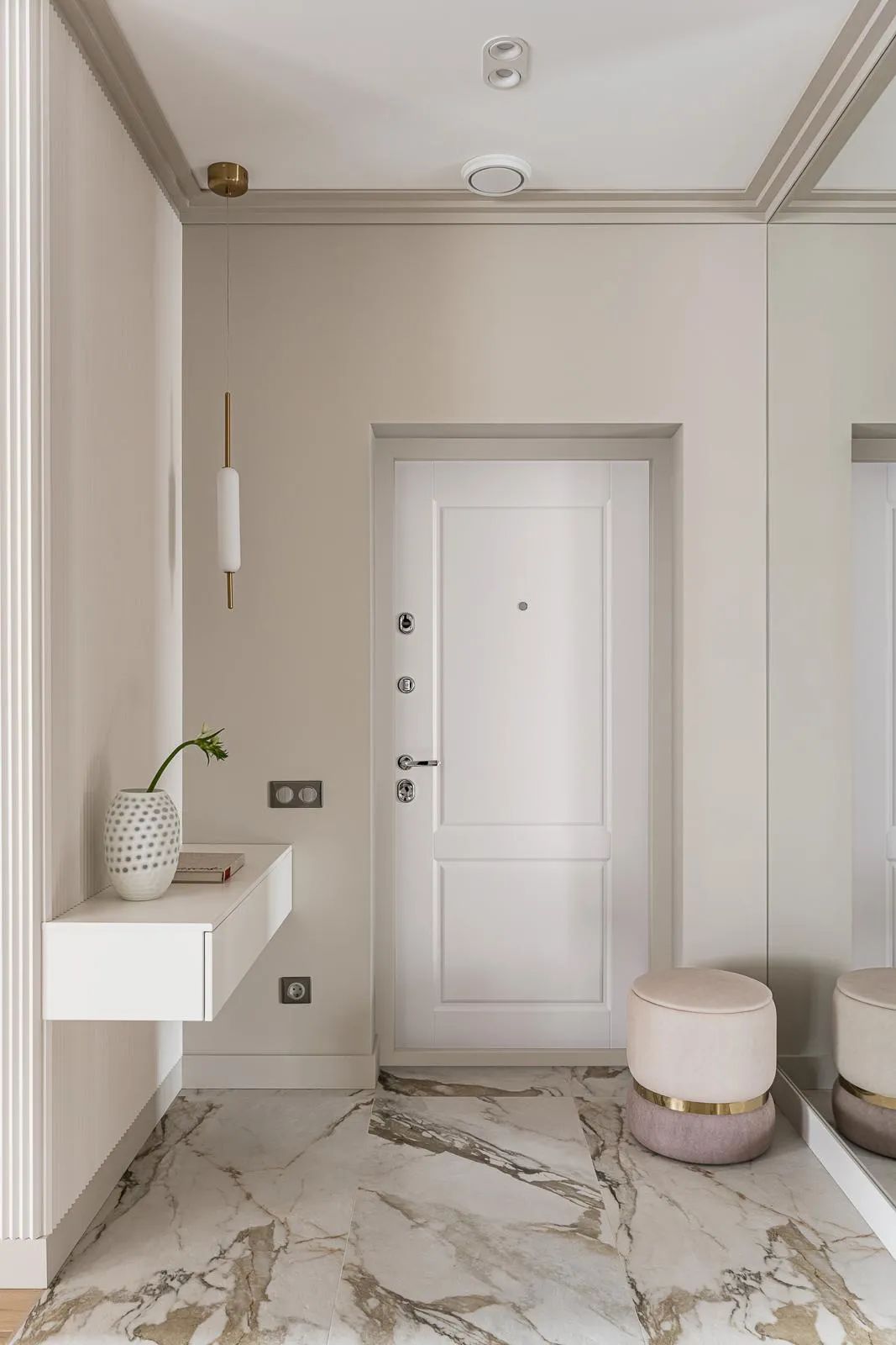 104㎡米色公寓设计丨Alina Kornya-22