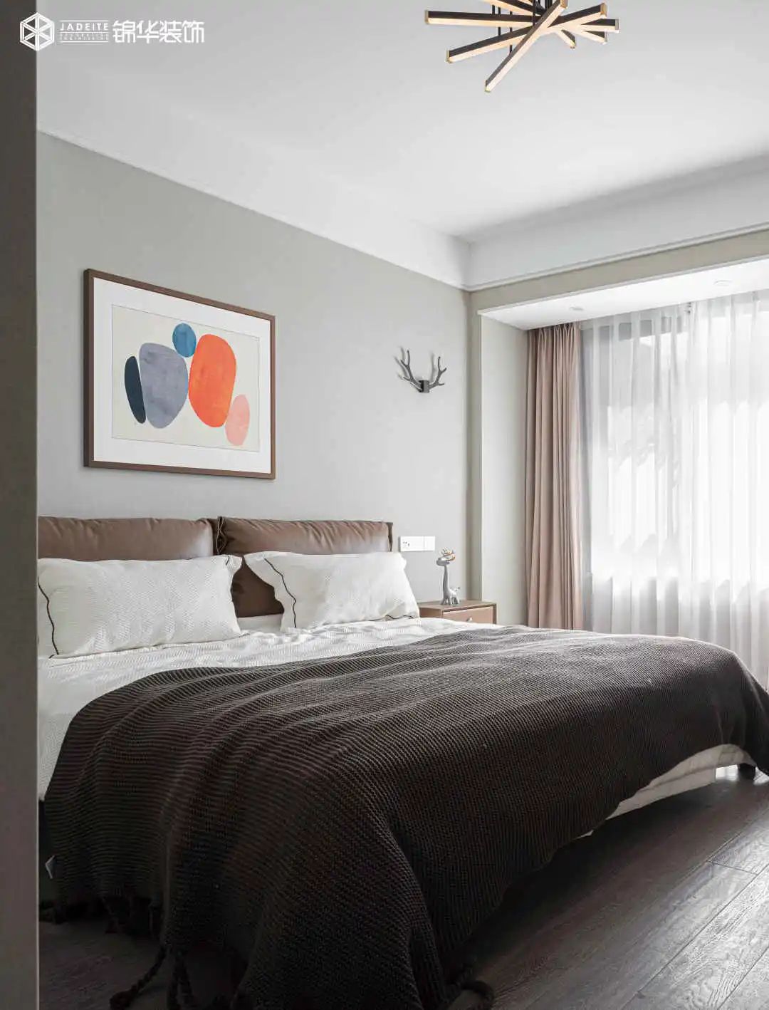 现代简约之家丨江苏锦华装饰-173