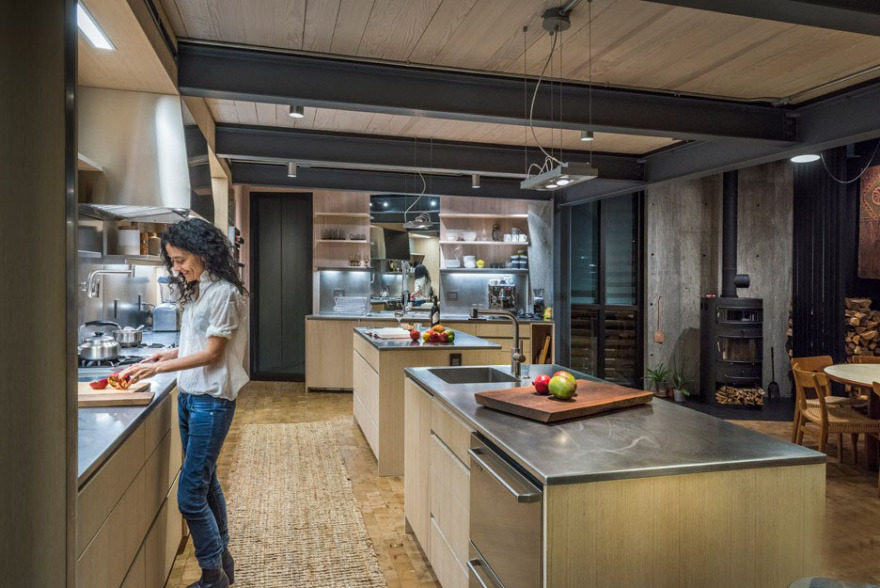 波士顿两种立面风格的住宅丨SAS Designbuild-35