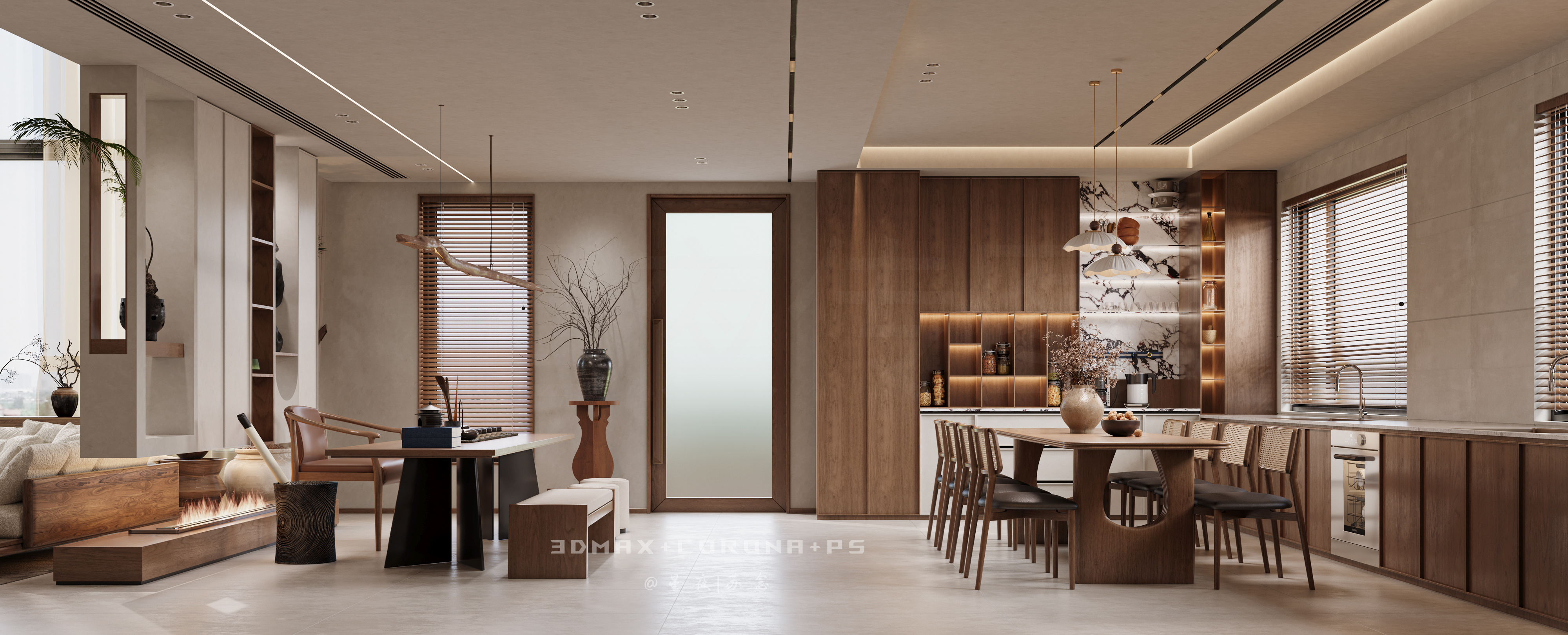 心灵栖息地：诧寂风装修，营造宁静致远的生活空间-1